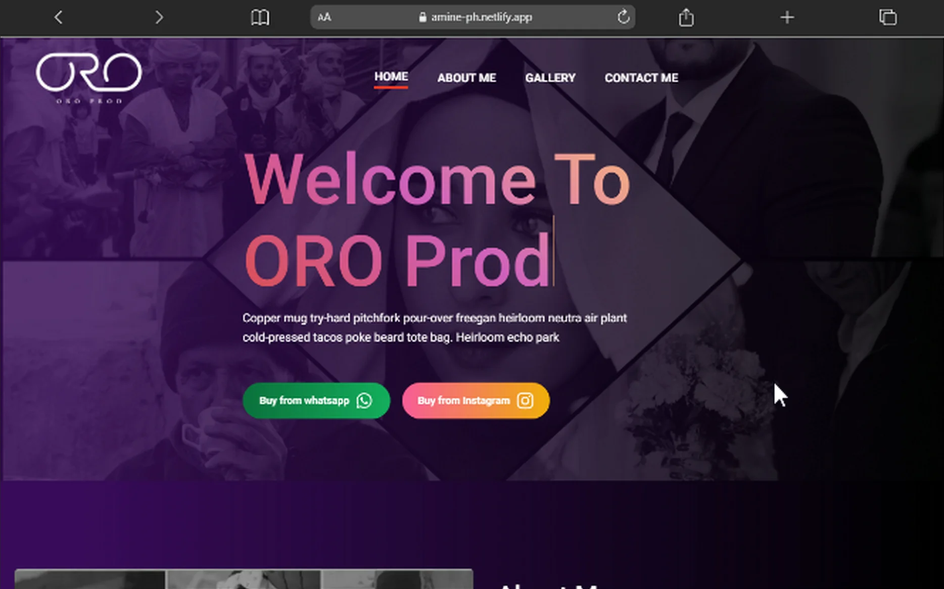 ORD Group website screenshot
